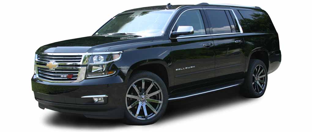 7 Passenger Chevy Suburban – Luxury Chauffeur Service Minneapolis St. Paul MSP
